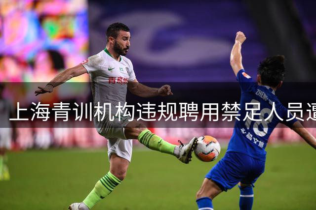 上海青训机构违规聘用禁足人员遭重罚 足协勒令涉事俱乐部整改